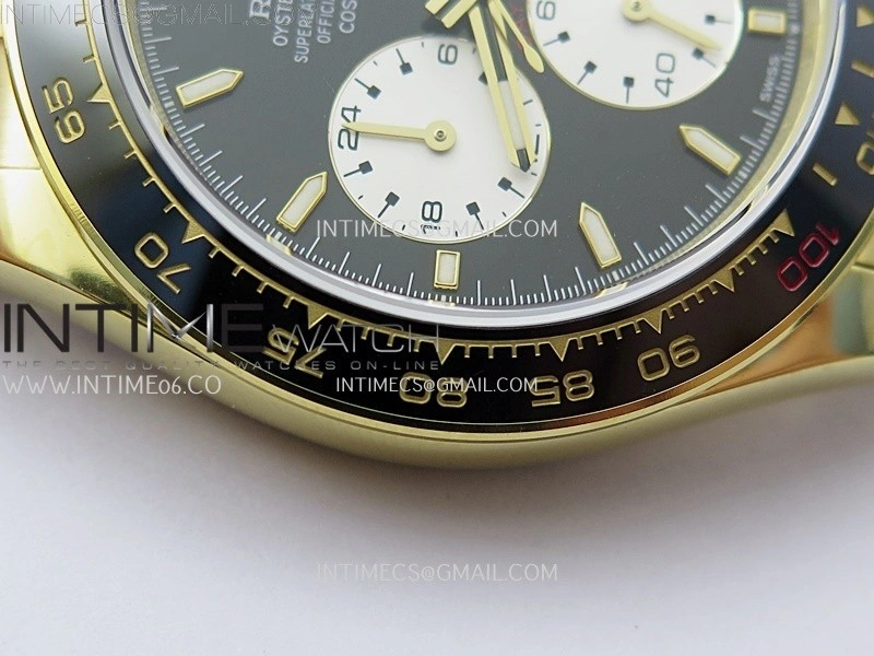 Daytona 126528 Le Mans YG Gain Weight QF 1:1 Best Edition Black Dial On YG Bracelet SH4132 V9