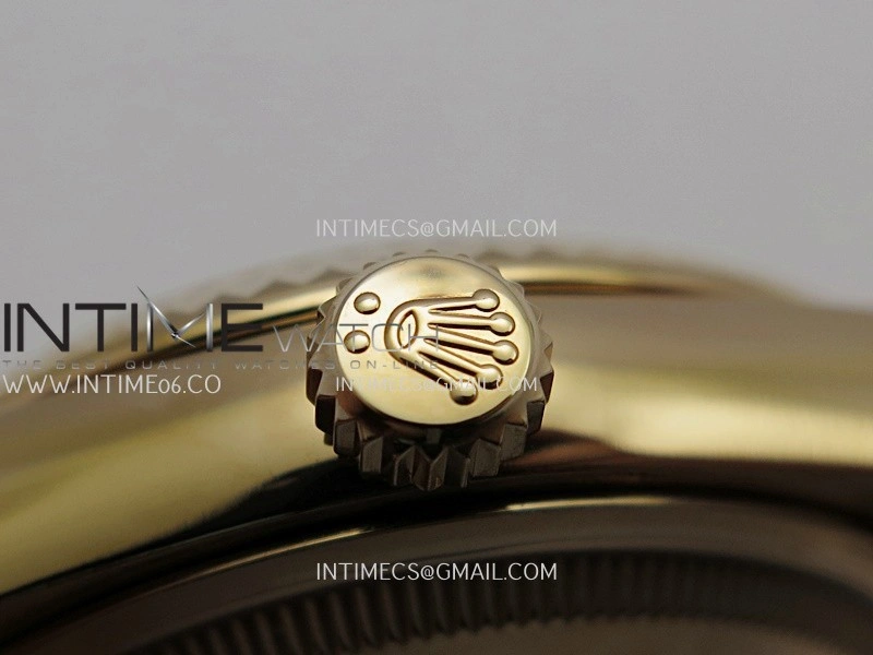 Day Date 128235 RG BP 1:1 Best Edition Green Dial Roman Marker On President Bracelet SA3255