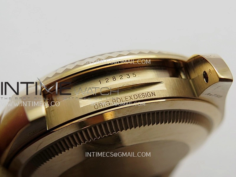Day Date 128235 RG BP 1:1 Best Edition Green Dial Roman Marker On President Bracelet SA3255