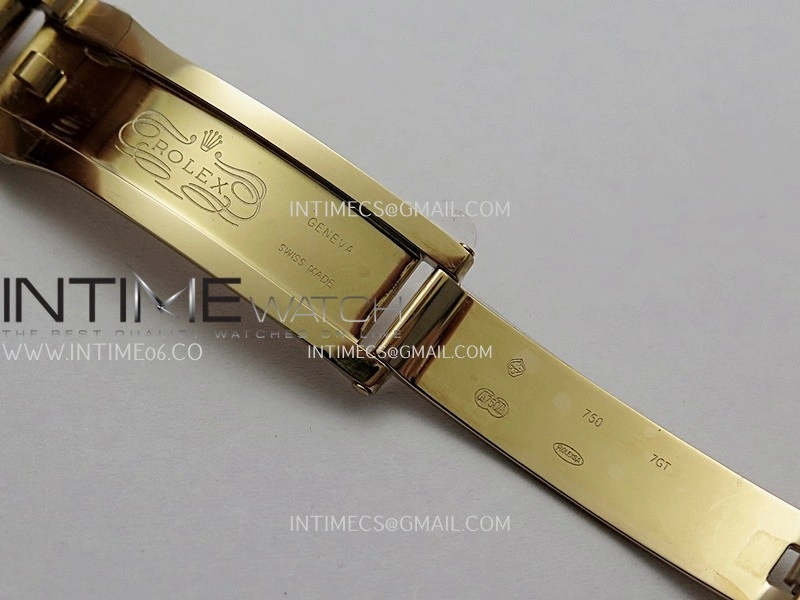 Day Date 128235 RG BP 1:1 Best Edition Green Dial Roman Marker On President Bracelet SA3255
