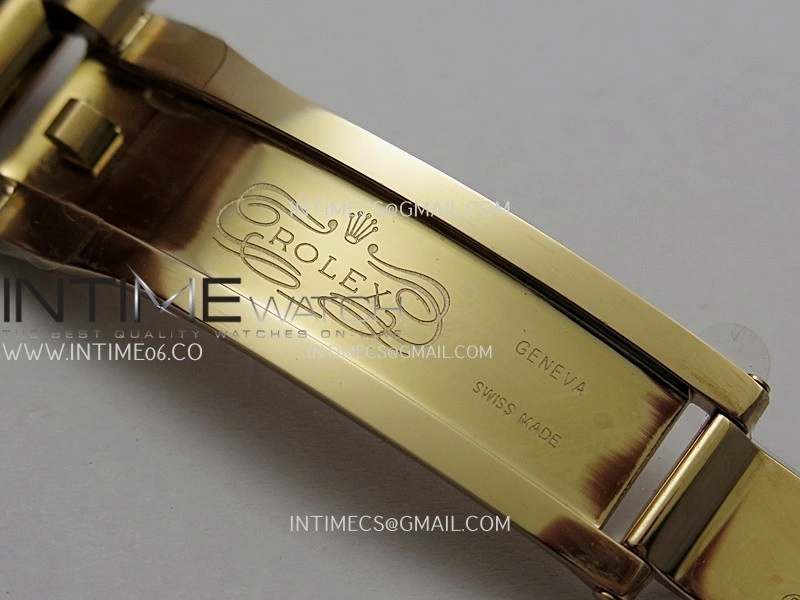 Day Date 128235 RG BP 1:1 Best Edition Green Dial Roman Marker On President Bracelet SA3255