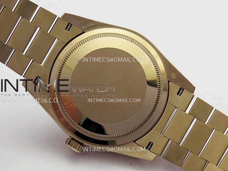 Day Date 128235 RG BP 1:1 Best Edition Green Dial Roman Marker On President Bracelet SA3255