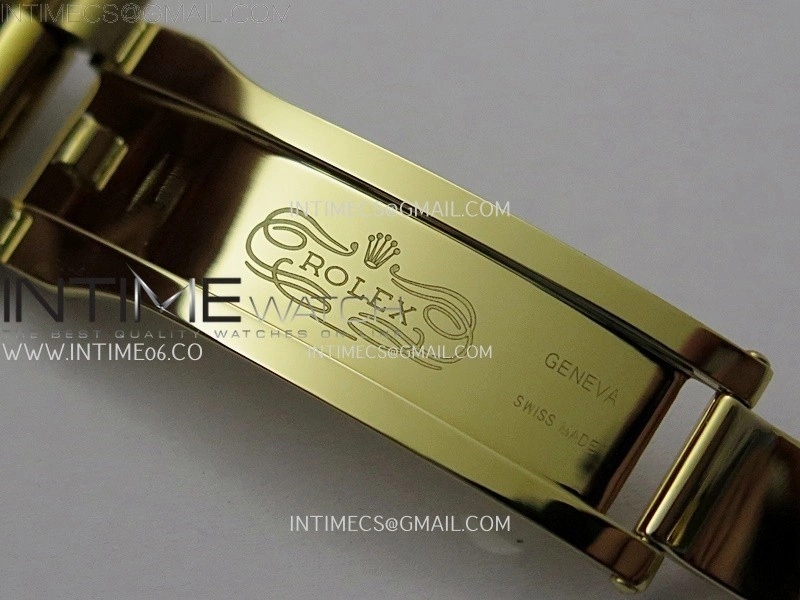Day Date 228238 40mm YG Noob 1:1 Best Edition Silver Stick Dial On President Bracelet A2836