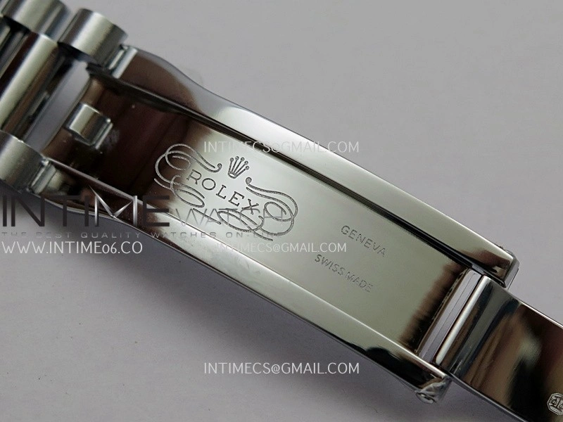 Day Date 128239 Gain Weight QF 1:1 Best Edition Red Dial Stick Marker On President Bracelet