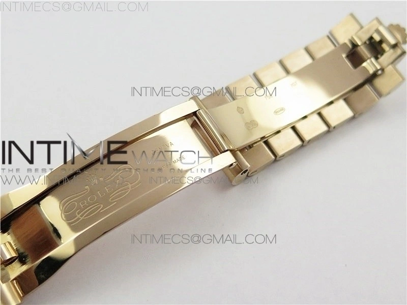 Day-Date 36 128239 RG BP Best Edition White MOP Crystal Markers Dial on RG President Bracelet