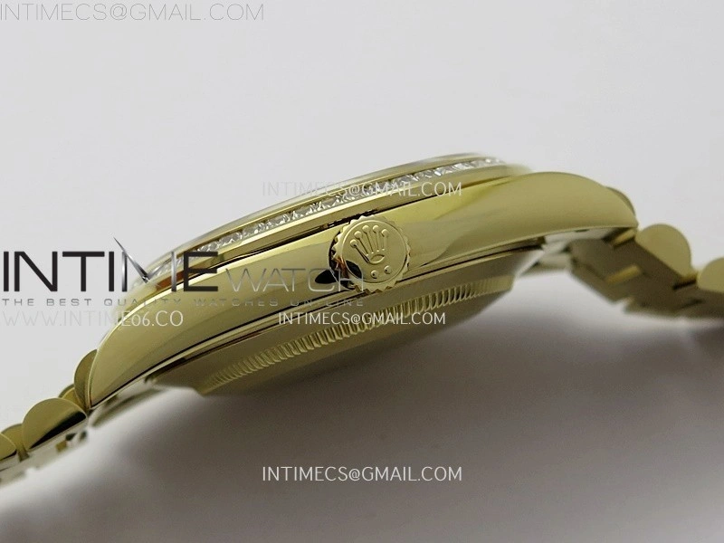 Day Date 228348 40mm YG Noob 1:1 Best Edition Green Ombre Roman On President Bracelet A2836
