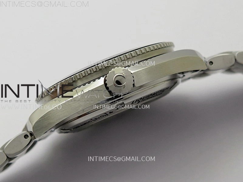 Planet Ocean 42MM Liquidmetal N1F 1:1 Best Edition Black Real Ceramic Dial On SS Bracelet A2892