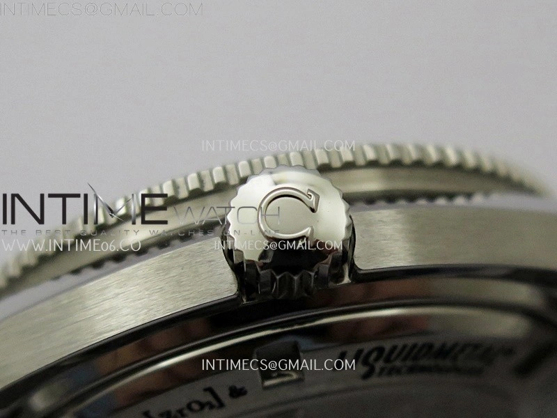 Planet Ocean 42MM Liquidmetal N1F 1:1 Best Edition Black Real Ceramic Dial On SS Bracelet A2892
