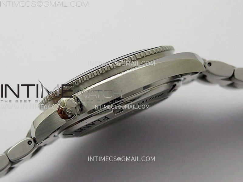 Planet Ocean 42MM Liquidmetal N1F 1:1 Best Edition Black Real Ceramic Dial On SS Bracelet A2892