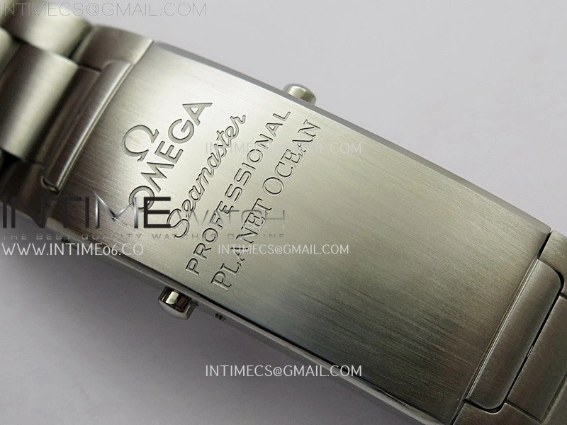 Planet Ocean 42MM Liquidmetal N1F 1:1 Best Edition Black Real Ceramic Dial On SS Bracelet A2892
