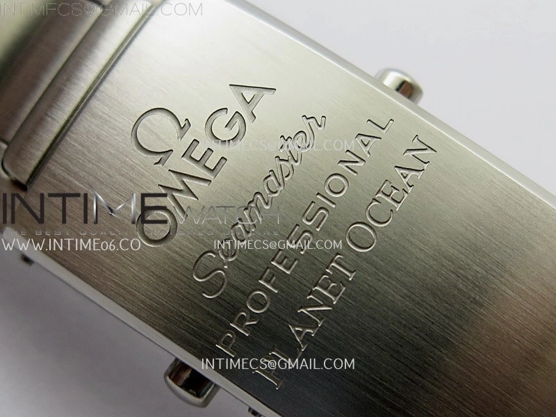 Planet Ocean 42MM Liquidmetal N1F 1:1 Best Edition Black Real Ceramic Dial On SS Bracelet A2892