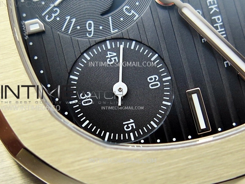 Nautilus 5712R-001 PPF 1:1 Best Edition Brown Dial on Brown Leather Strap A240 Super Clone V2