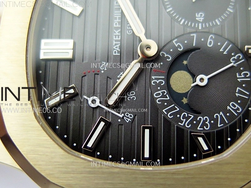 Nautilus 5712R-001 PPF 1:1 Best Edition Brown Dial on Brown Leather Strap A240 Super Clone V2