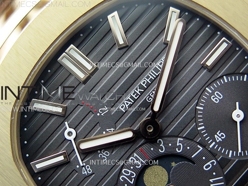 Nautilus 5712R-001 PPF 1:1 Best Edition Brown Dial on Brown Leather Strap A240 Super Clone V2