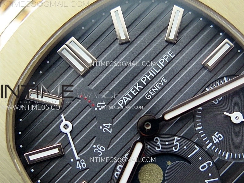 Nautilus 5712R-001 PPF 1:1 Best Edition Brown Dial on Brown Leather Strap A240 Super Clone V2