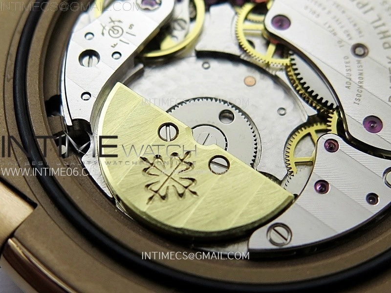 Nautilus 5712R-001 PPF 1:1 Best Edition Brown Dial on Brown Leather Strap A240 Super Clone V2