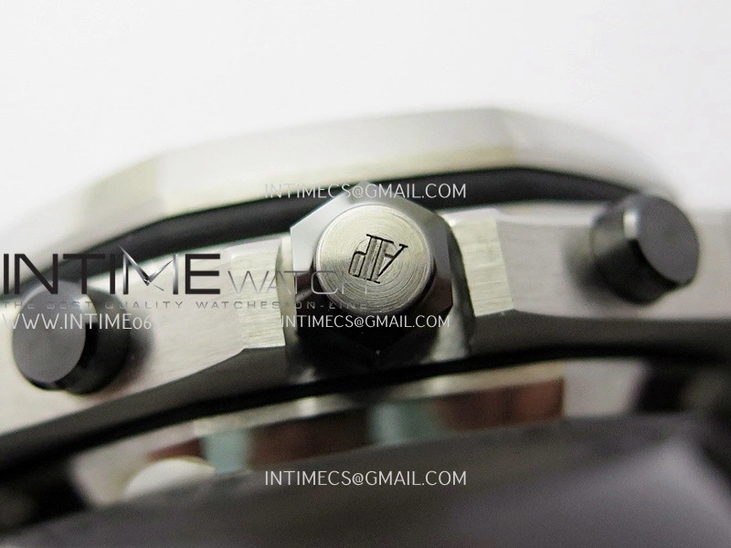Royal Oak Offshore 42mm 2014 Safari SS TKF Best Edition Cream Dial On Brown Leather Strap Asian 3126