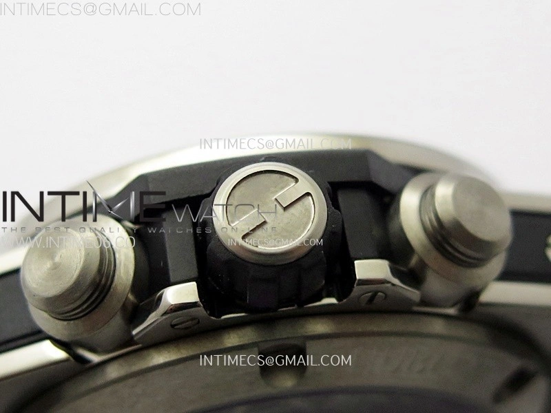 Hublot Big Bang Unico 42mm Titanium BBF 1:1 Best Edition Black Skeleton Dial on Black Rubber Strap A1280