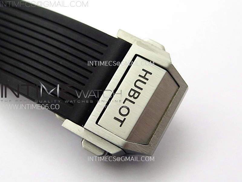 Hublot Big Bang Unico 42mm Titanium BBF 1:1 Best Edition Black Skeleton Dial on Black Rubber Strap A1280