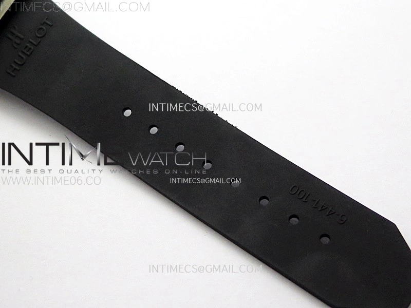 Hublot Big Bang Unico 42mm Titanium BBF 1:1 Best Edition Black Skeleton Dial on Black Rubber Strap A1280