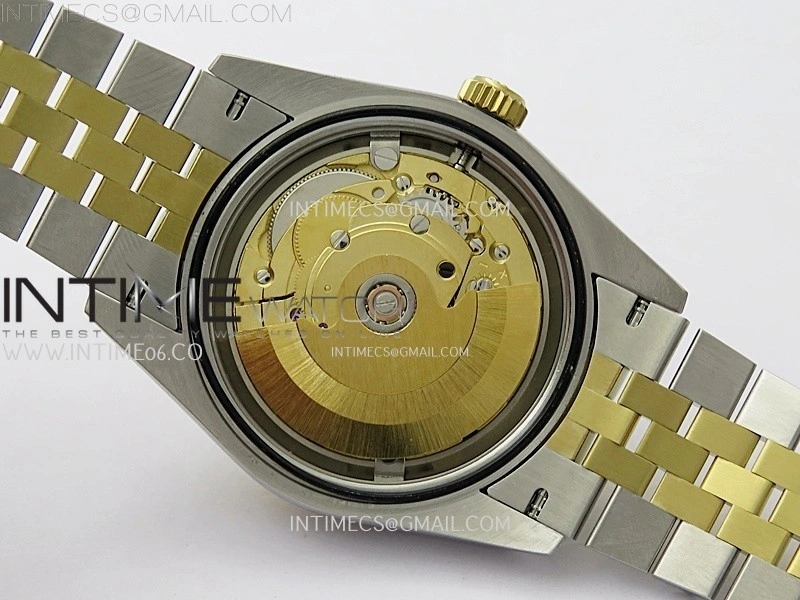 DateJust 126233 904L SS YG JDF 1:1 Best Edition Gold Dial Roman Markers on Jubilee SS YG Bracelet