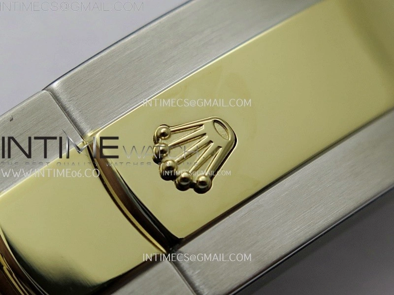 DateJust 126233 904L SS YG JDF 1:1 Best Edition Gold Dial Stick Markers on Jubilee SS YG Bracelet