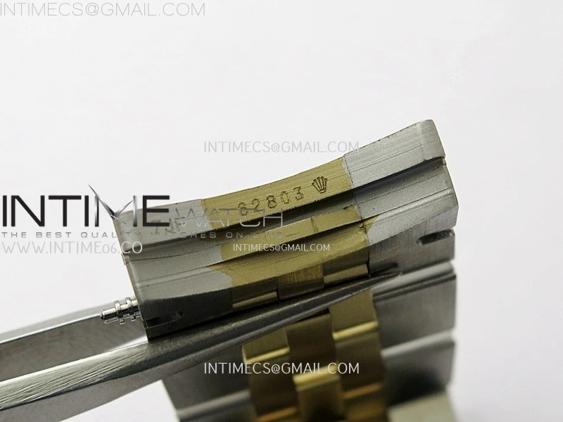 DateJust 126233 904L SS YG JDF 1:1 Best Edition Gold Dial Stick Markers on Jubilee SS YG Bracelet