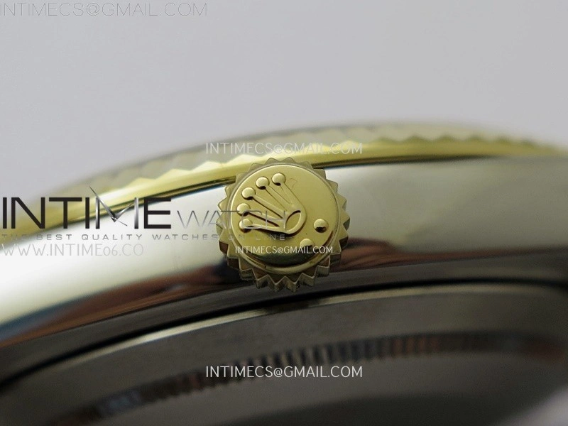 DateJust 126333 904L SS YG JDF 1:1 Best Edition Gold Dial Stick Markers on Jubilee SS YG Bracelet