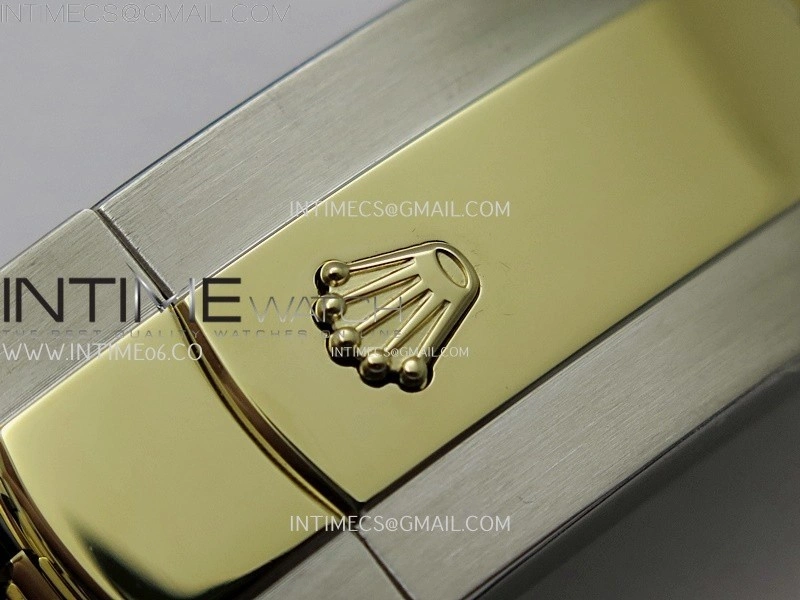 DateJust 126333 904L SS YG JDF 1:1 Best Edition Gold Dial Stick Markers on Jubilee SS YG Bracelet