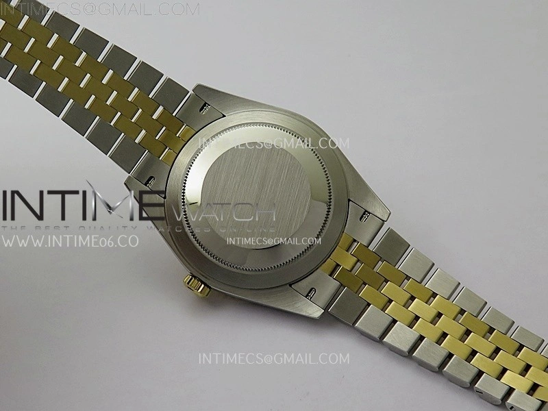 DateJust 126333 904L SS YG JDF 1:1 Best Edition Gold Dial Stick Markers on Jubilee SS YG Bracelet