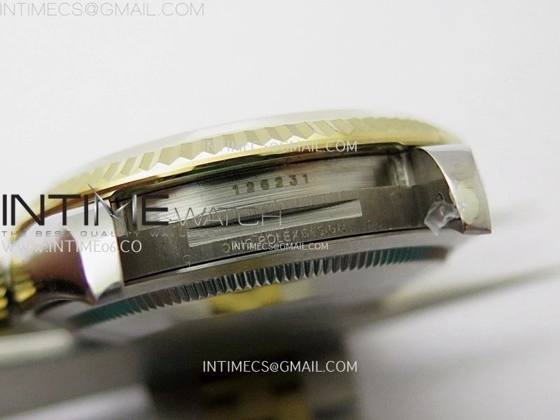 DateJust 126233 904L SS YG JDF 1:1 Best Edition Gray Dial Roman Markers on Jubilee SS YG Bracelet