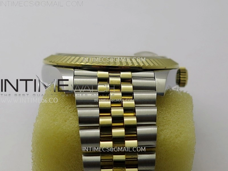 DateJust 126333 904L SS YG JDF 1:1 Best Edition Gray Dial Stick Markers on Jubilee SS YG Bracelet