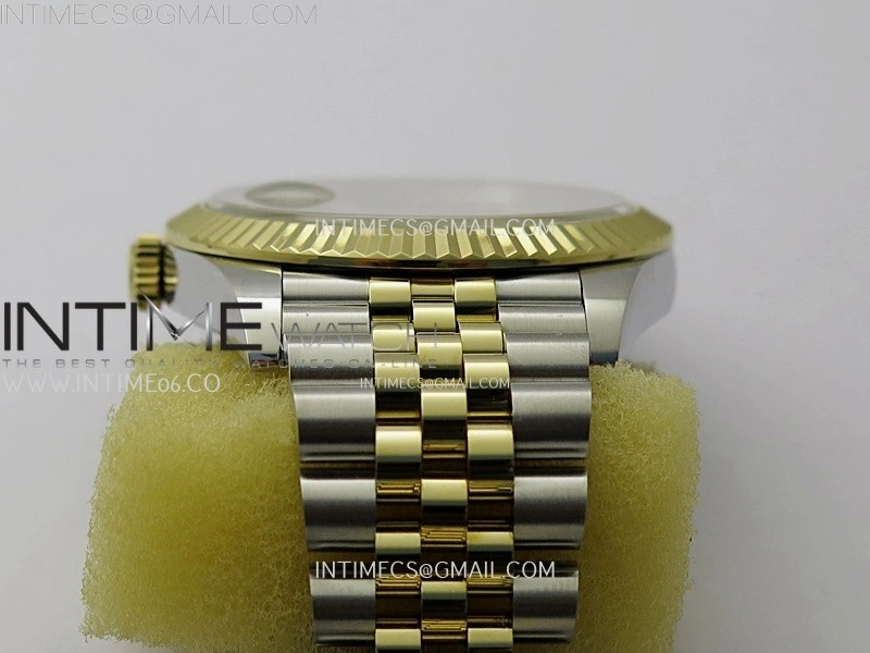 DateJust 126333 904L SS YG JDF 1:1 Best Edition Gray Dial Stick Markers on Jubilee SS YG Bracelet
