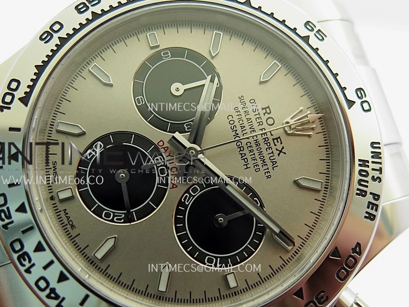 Daytona 126509 Gain Weight V3 Clean Plus 1:1 Best Edition Silver Dial Black Subdial On Oyster Bracelet DD4131