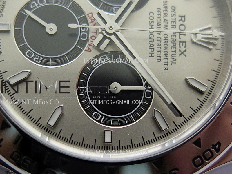 Daytona 126509 Gain Weight V3 Clean Plus 1:1 Best Edition Silver Dial Black Subdial On Oyster Bracelet DD4131
