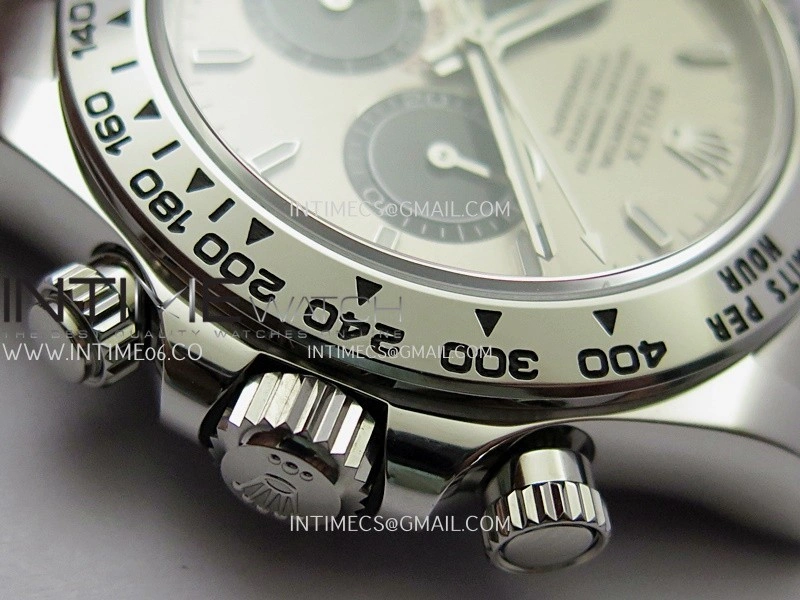 Daytona 126509 Gain Weight V3 Clean Plus 1:1 Best Edition Silver Dial Black Subdial On Oyster Bracelet DD4131