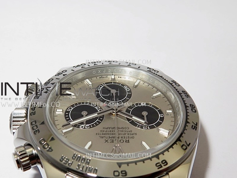 Daytona 126509 Gain Weight V3 Clean Plus 1:1 Best Edition Silver Dial Black Subdial On Oyster Bracelet DD4131
