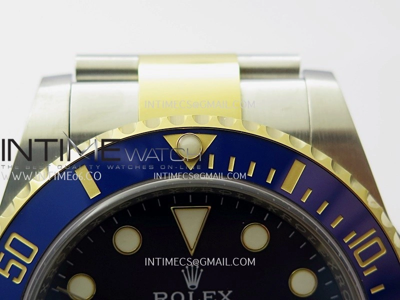 Submariner 126613 LB 904L Steel YG THBF 1:1 Best Edition Blue Dial On 904L Steel YG Bracelet SH3235