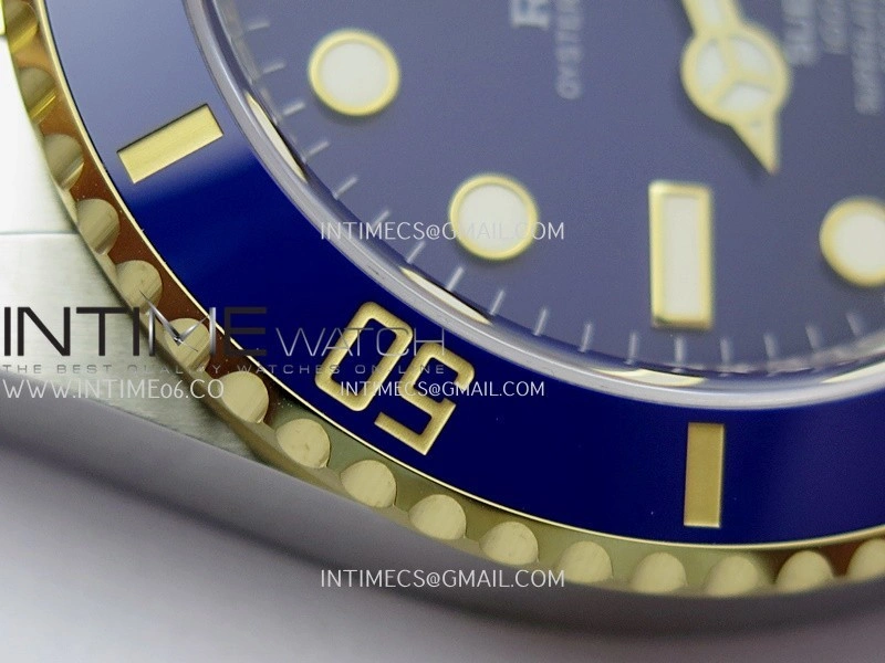 Submariner 126613 LB 904L Steel YG THBF 1:1 Best Edition Blue Dial On 904L Steel YG Bracelet SH3235