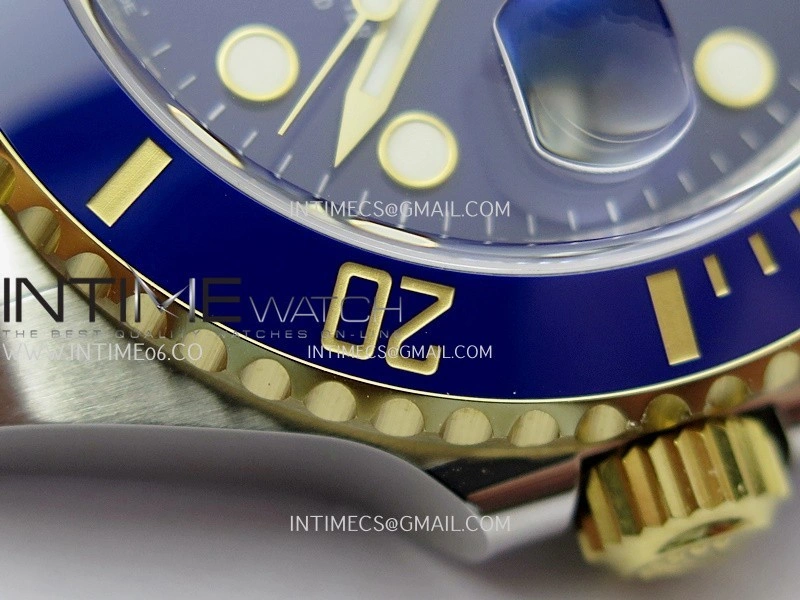 Submariner 126613 LB 904L Steel YG THBF 1:1 Best Edition Blue Dial On 904L Steel YG Bracelet SH3235