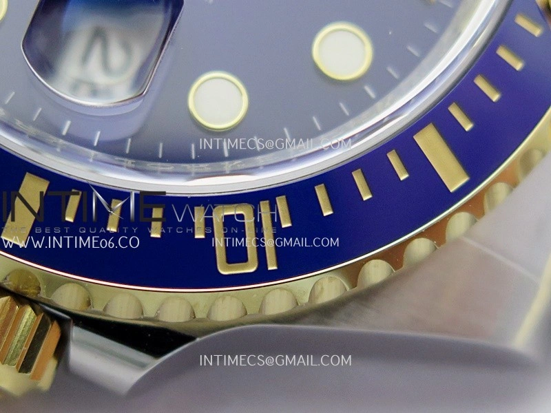 Submariner 126613 LB 904L Steel YG THBF 1:1 Best Edition Blue Dial On 904L Steel YG Bracelet SH3235