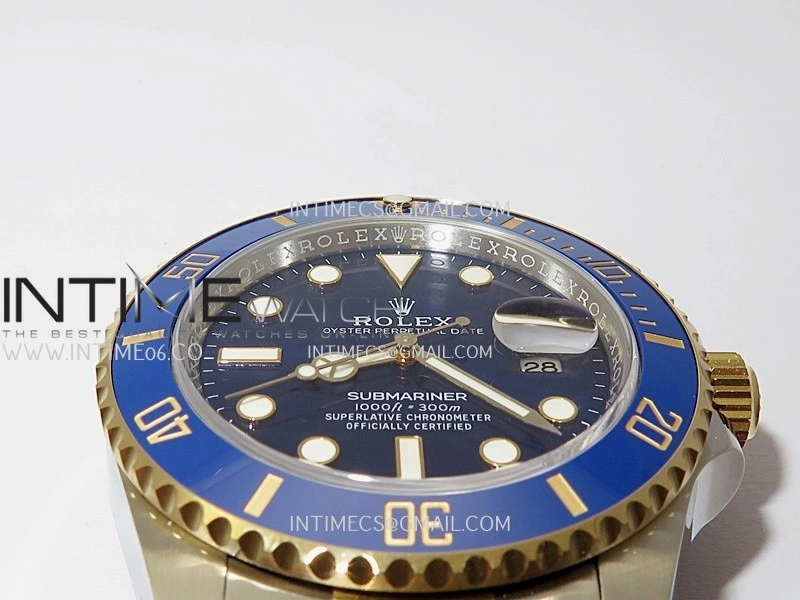 Submariner 126613 LB 904L Steel YG THBF 1:1 Best Edition Blue Dial On 904L Steel YG Bracelet SH3235