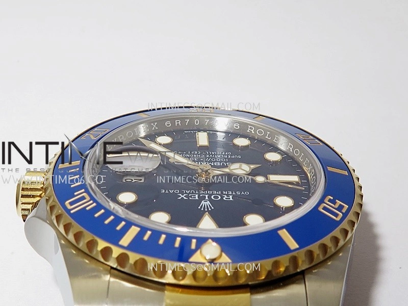 Submariner 126613 LB 904L Steel YG THBF 1:1 Best Edition Blue Dial On 904L Steel YG Bracelet SH3235