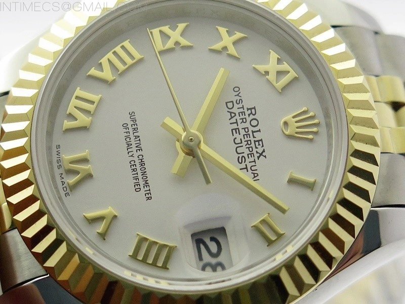 Datejust 28mm 279173 SS YG BP Best Edition White Roman Markers Dial on SS YG Jubilee Bracelet ETA2671