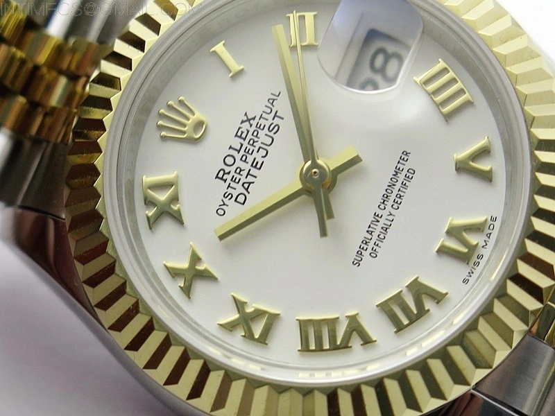 Datejust 28mm 279173 SS YG BP Best Edition White Roman Markers Dial on SS YG Jubilee Bracelet ETA2671