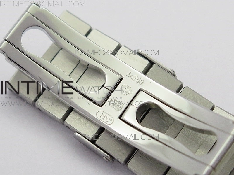 Nautilus Jumbo 5713 Super Replication PPF 1:1 Best Edition Blue Textured Dial on SS Bracelet PPF324