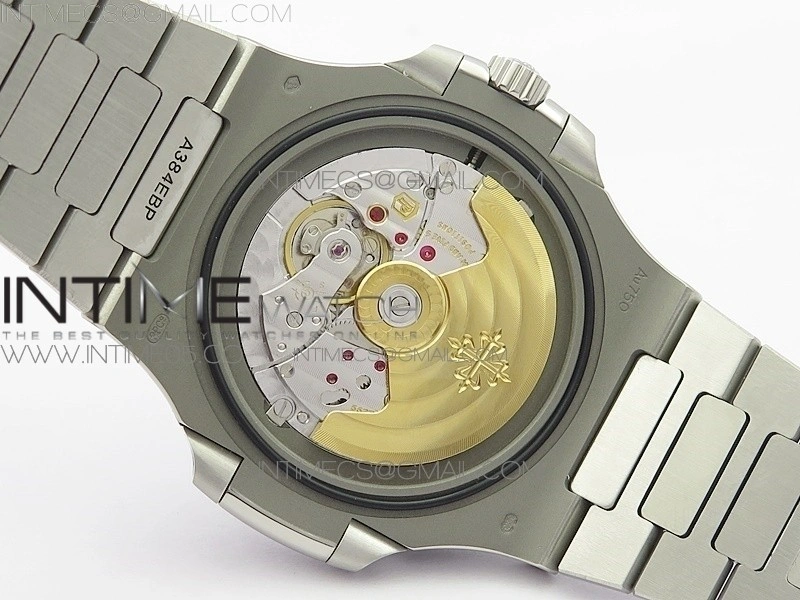 Nautilus Jumbo 5713 Super Replication PPF 1:1 Best Edition Blue Textured Dial on SS Bracelet PPF324