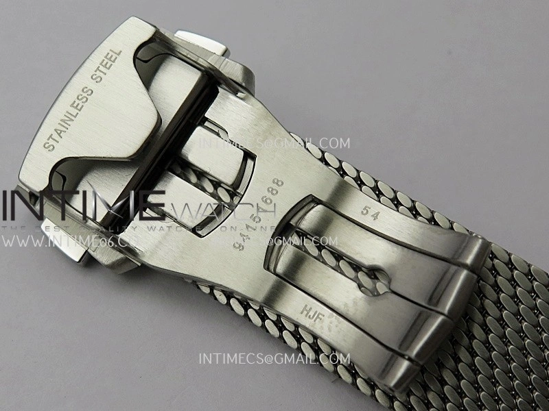 Seamaster 300M 42mm Titanium Bezel SS VSF Best Edition Gray Dial On SS Mesh Bracelet A8806