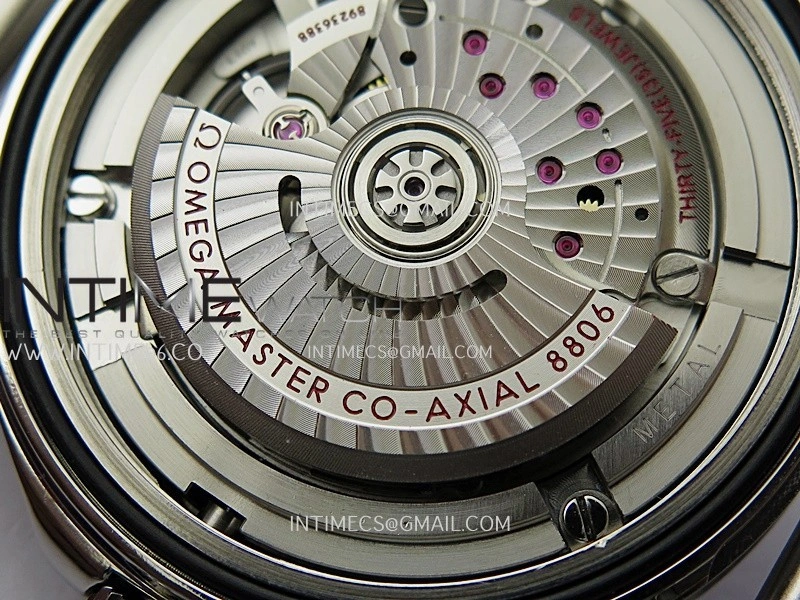 Seamaster 300M 42mm Titanium Bezel SS VSF Best Edition Gray Dial On SS Mesh Bracelet A8806