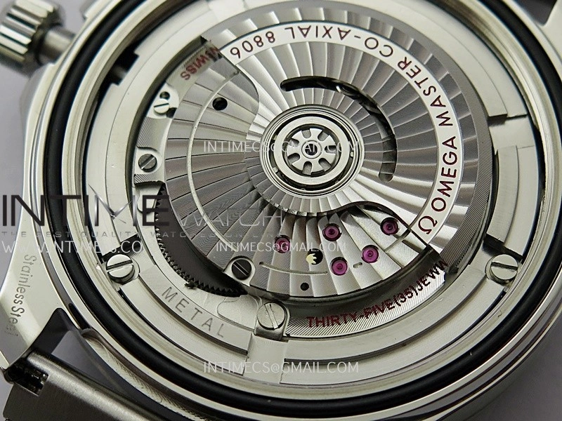 Seamaster 300M 42mm Titanium Bezel SS VSF Best Edition Gray Dial On SS Mesh Bracelet A8806
